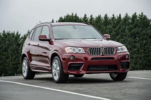 BMW X3 xDrive 3.5i M Sport Package 2012 года (US)